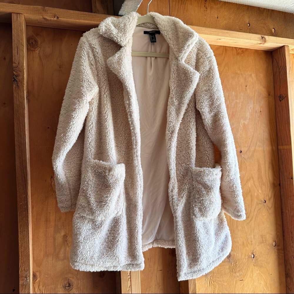 Forever 21 Teddy Coat